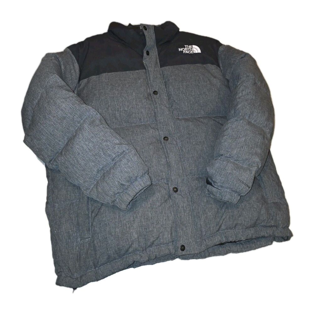 THE NORTH FACE NUPTSE 700 Pro XXL Vtg 2003 Retro 96 Grey Black Down Puffer Coat